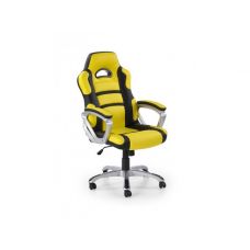 Офисное кресло Racer черно-желтый